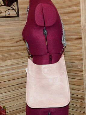 NWT Ah-Dorned Vegan Pink Crossbody Colorful Guitar Strap